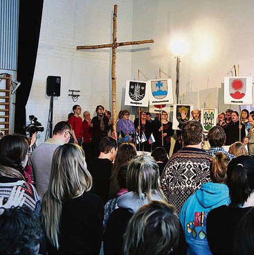 Kolari on keskell Fennoskandian pohjoista aluetta. Konferenssissa rukoillaan aina Lapin kuntien puolesta.Kuva: Jaakko Taina