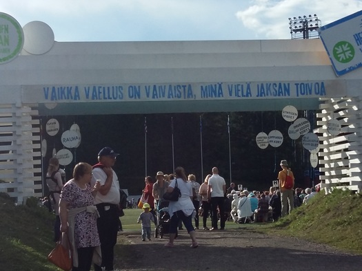 Vantaalla viime viikonloppuna jrjestetyt Herttjjuhlat kokosivat noin 34 000 osallistujaa. Kuva: Tuija Numminen