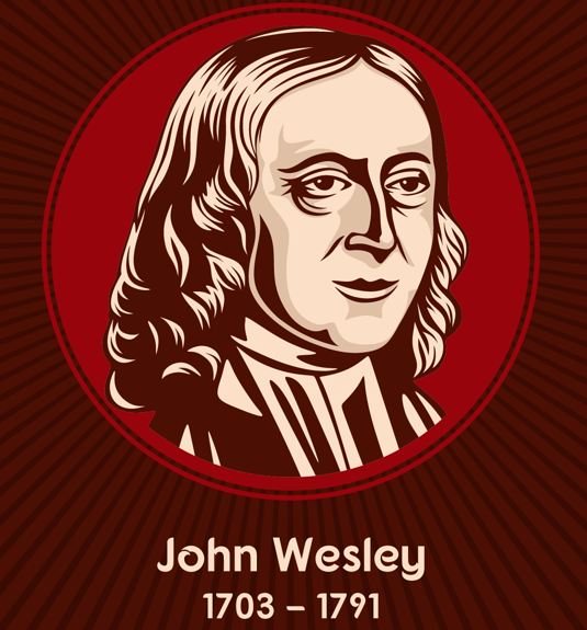 John Wesley ja hnen perustamansa metodismi ovat vaikuttaneet helluntailiikkeen teologiaan. 