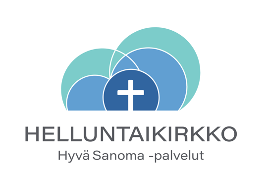 Tuntuu hyvlt ja lhes silt, ett miten ei aina ole toimittu nin, totesi Helluntaikirkon toiminnanjohtaja Esko Matikainen yhdistymisprosessista ja hyvst yhteistyst. Kuvassa Helluntaikirkon uusi logo. 