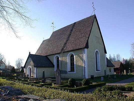 Kuvituskuvassa Stavbyn kirkko Uppsalassa. (Wikimedia Commons)