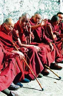 Tiibetilisi munkkeja. Kuva: Shutterstock