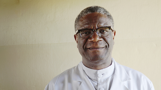 Denis Mukwege tuli Reinikaisten tyyhteyteen ensin harjoittelijana ja myhemmin aloittelevana kirurgina. Kuva: Hannu Happonen